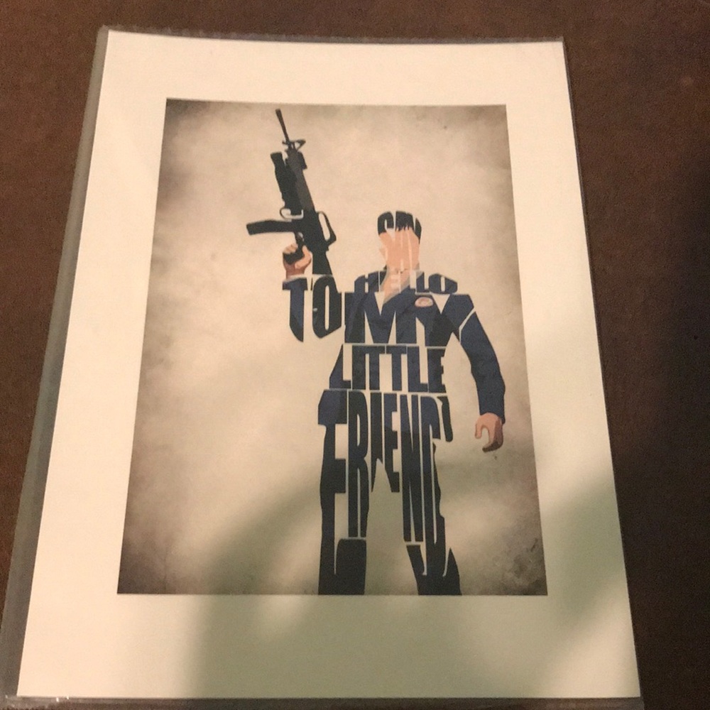 Tony Montana Mosiac art